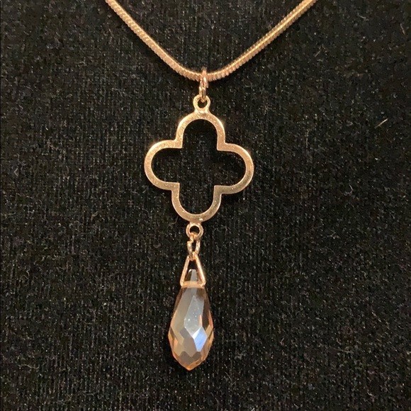 Allegra gold tone celtic beaded fashion necklace - Picture 2 of 12